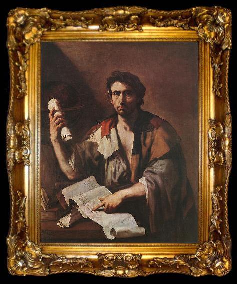 framed  GIORDANO, Luca A Cynical Philospher dfg, ta009-2